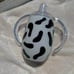 Cow print sippy cup