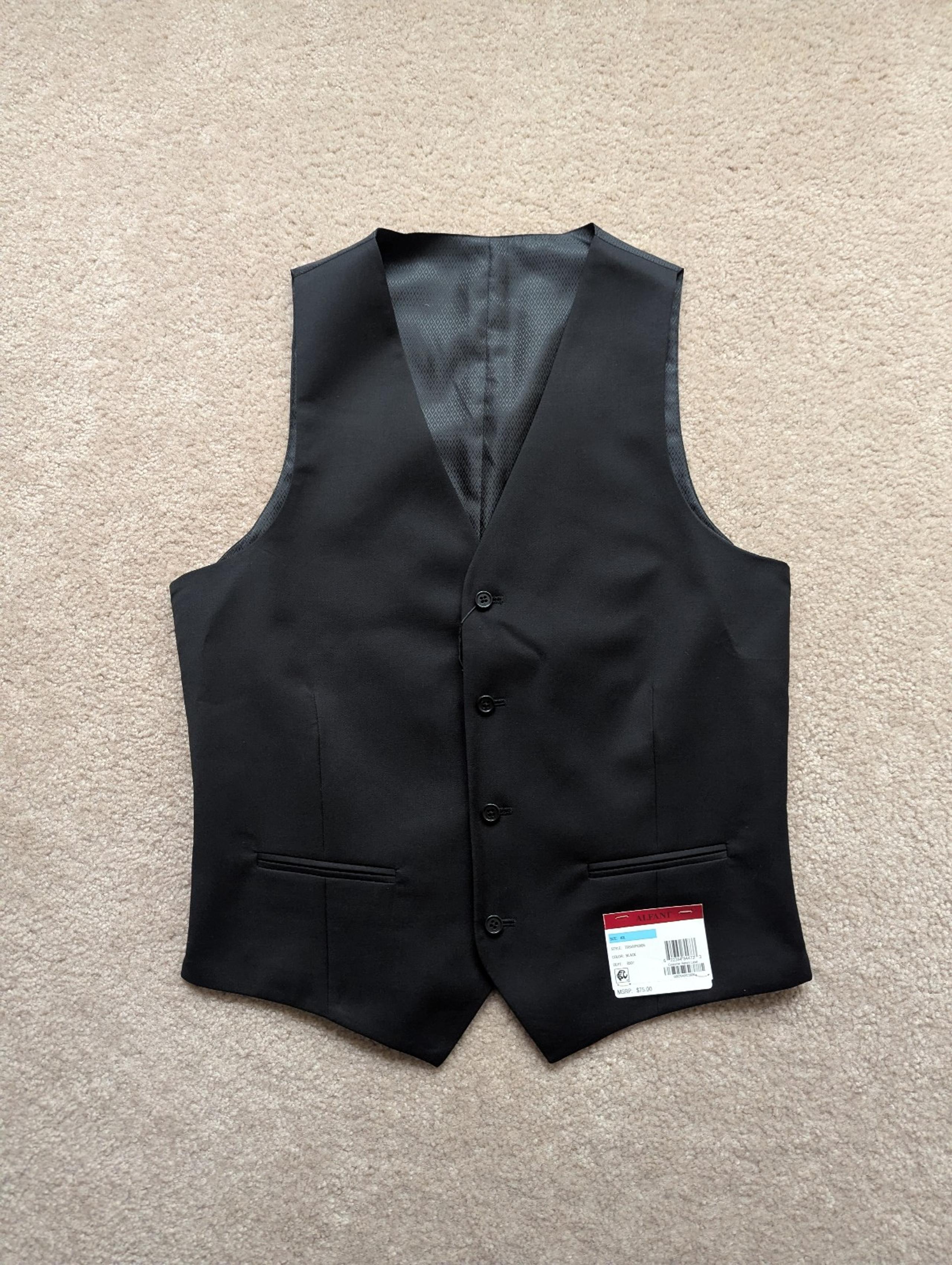 Alfani Mens Slim Fit Vest (40L)