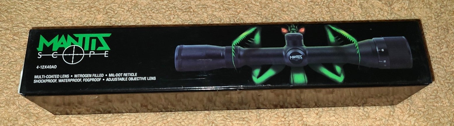 Mantis 4-12x40 mm AO Mil-Dot Air Rifle Scope