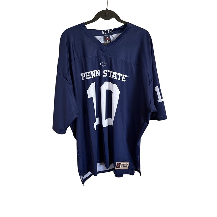Penn State Nittany Lions #10 Blue Football Jersey Gameday Greats Size 3XL