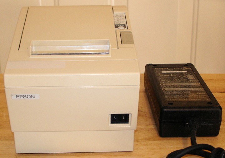 Epson TM-T88II Thermal Receipt Printer model M129B W/ a SERIAL Port -