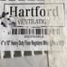Hartford Ventilation Heavy Duty Floor Registers 4 X 10\