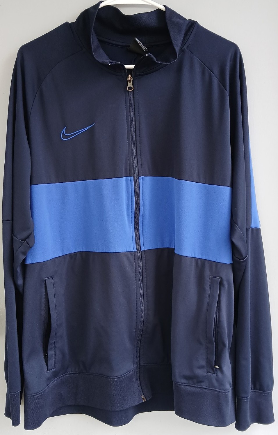Vintage Nike Dri Fit Athleisure Track Jacket XL Zip Up 90s