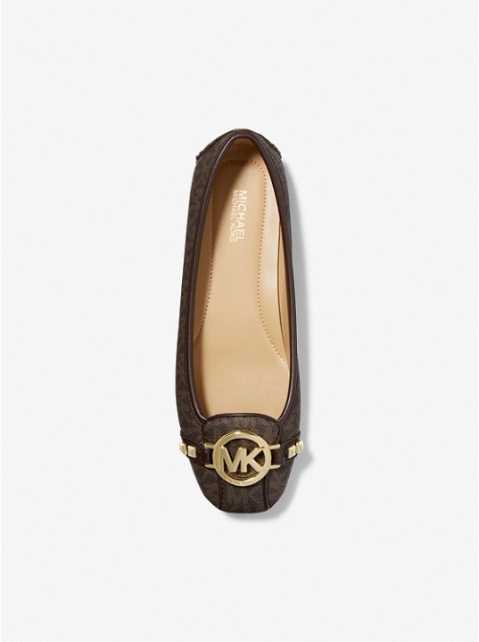 Michael Kors Fulton Studded Logo Moccasin Size 10m