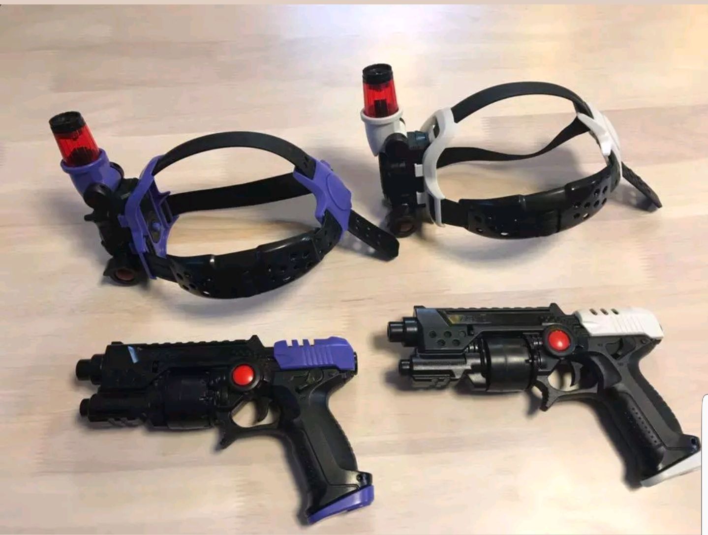 Tomy Survivor Shot Revolv Infrared Beam Gun 2 Play Game Set