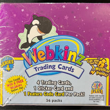 Webkinz Series 4 Trading Cards Box