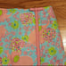 Lilly Pulitzer White Label Pink Elefrance Skort Size 6