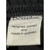 Bassike Nylon Men Jogger Pants Zip Ankle Size L Black (35”x23”) Drawstring