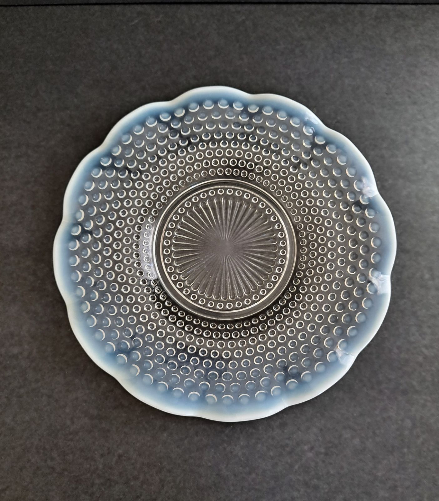 Vintage FENTON Art Glass 11 Plate