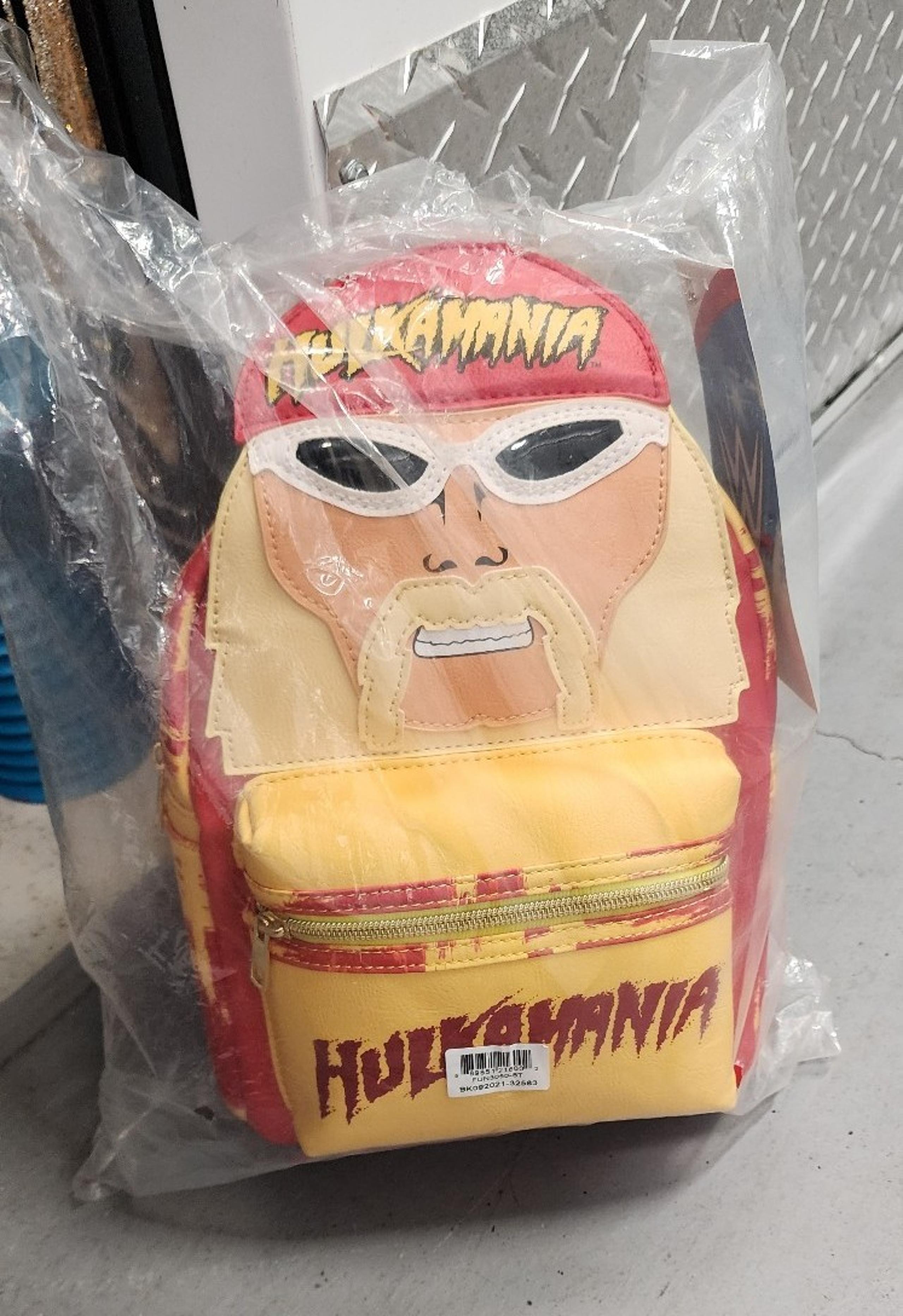 Hulk Hogan Hulkamania WWE Minature Backpack