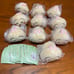 Chiikawa Lying Down Plush Gacha - Rabbit 10 Piece Set