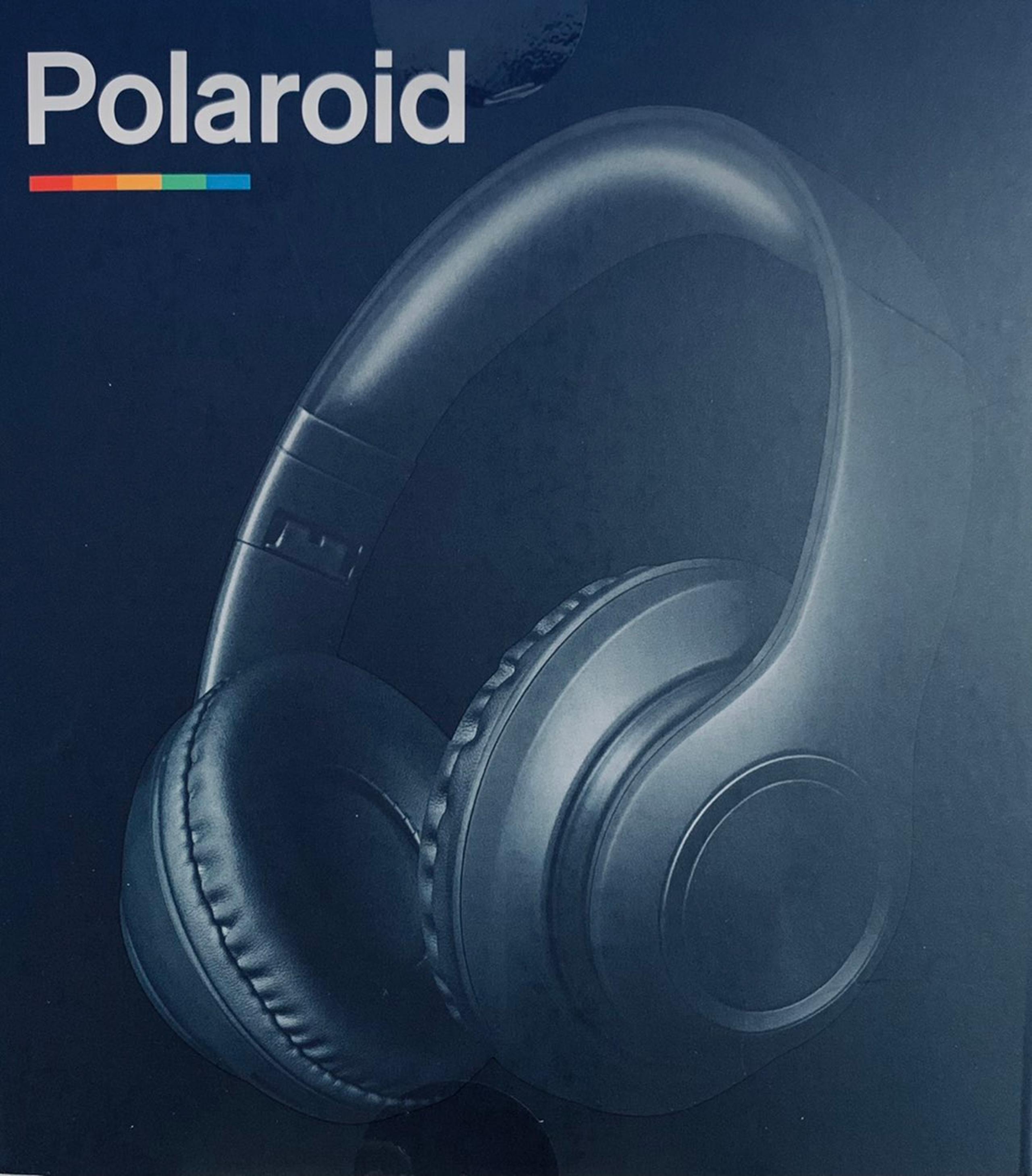 Polaroid black bluetooth headphones
