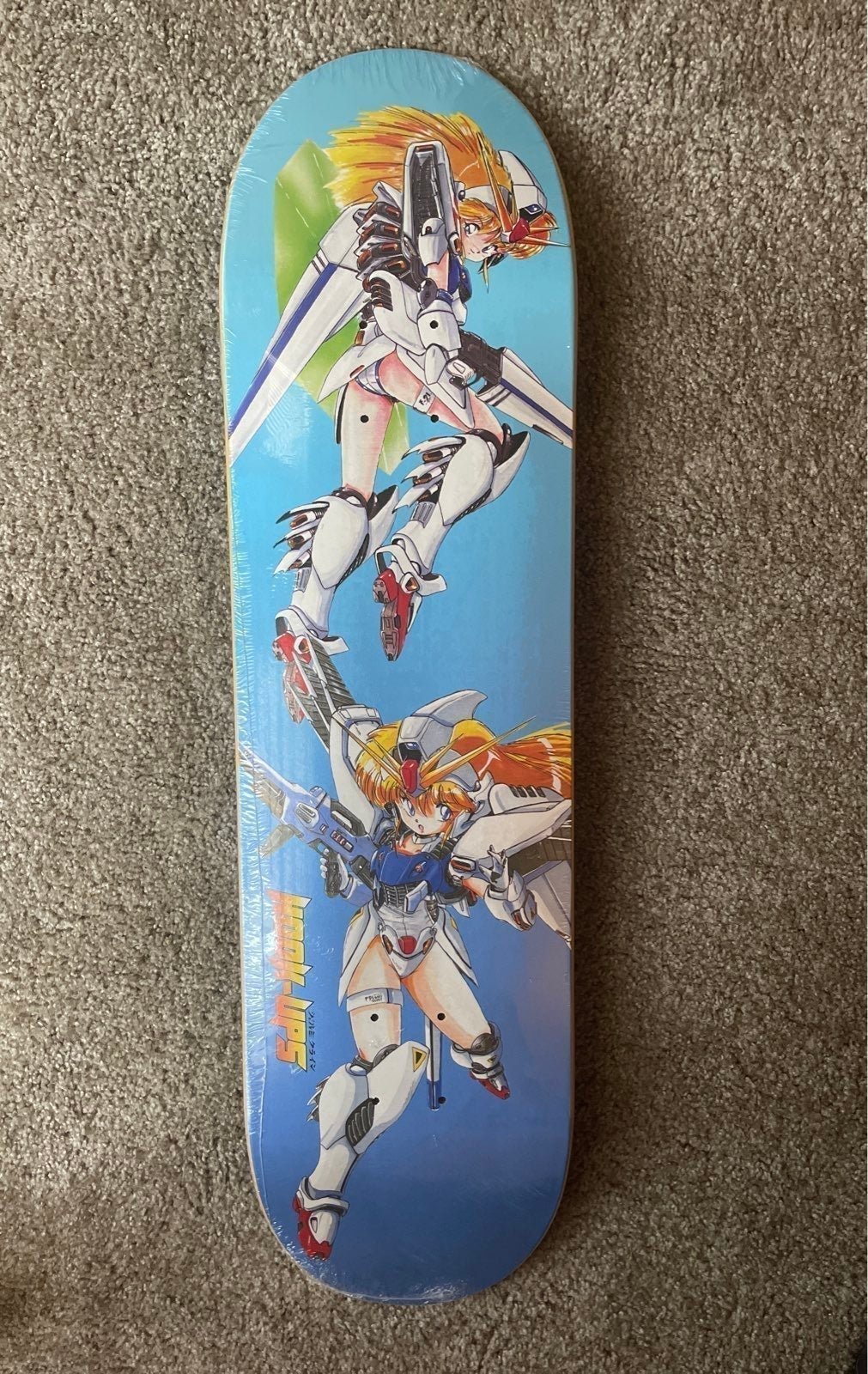 Hookups gundam skateboard Rare SEALED 1st run