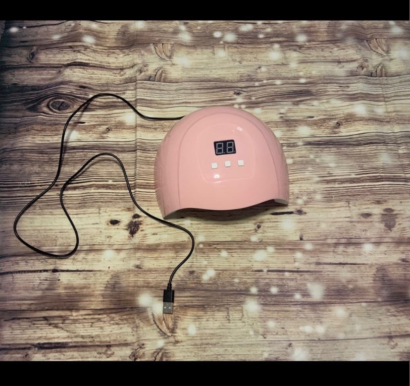 Pink Nail Smart Tech Lamp