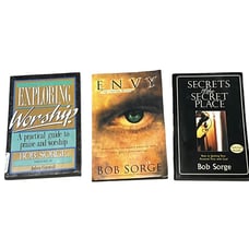 Bob Sorge Christian Book Bundle: Exploring Worship, Envy, & Secrets of the Secre