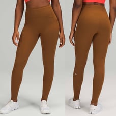 Lululemon Swift Speed High-Rise Tight Sz 10/28 In Copper Brown
