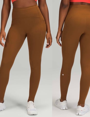 Lululemon Swift Speed High-Rise Tight Sz 10/28 In Copper Brown