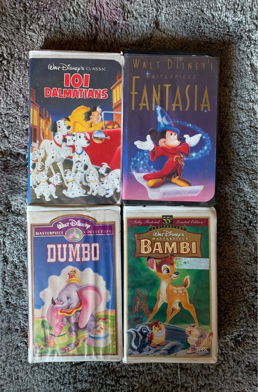 Disney VHS bundle