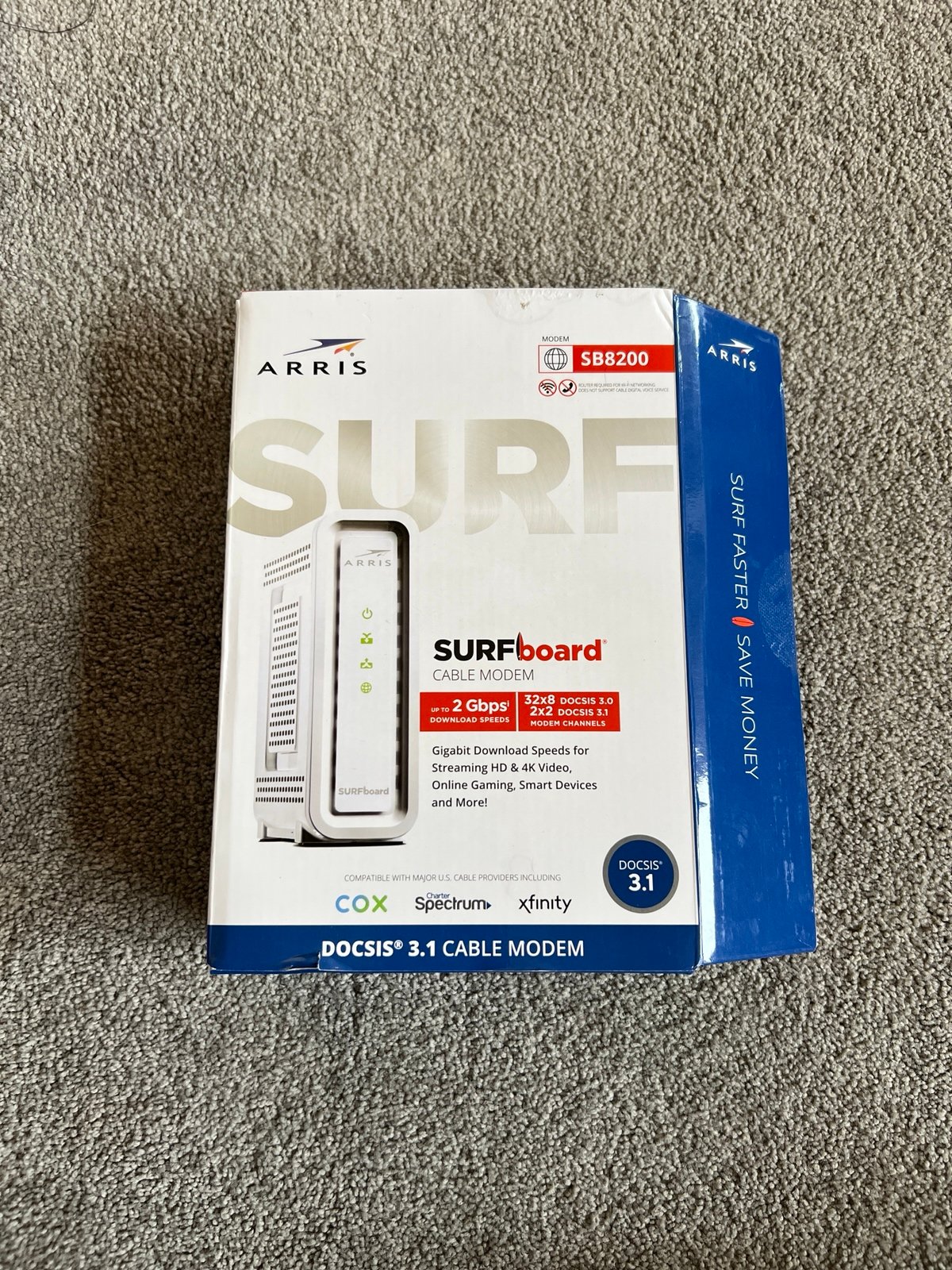 Arris SURFboard Cable Modem SB8200