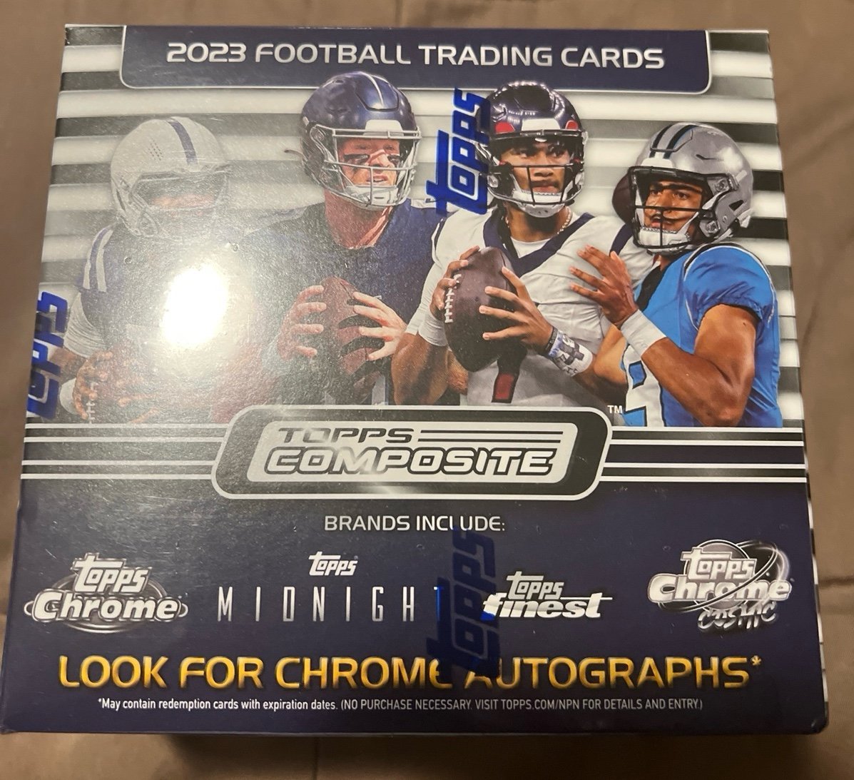 Topps mega box football composite cards