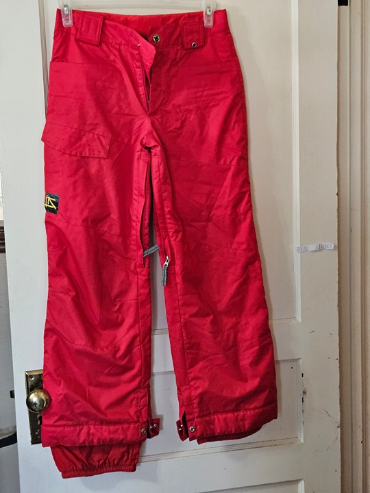 BURTON Dry Ride Ladies Lucky Snowboard Pants Cargo Ski Snow Size XL