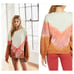 Free People Ombre Tie-Dye Metti Crew Sweatshirt Size Small