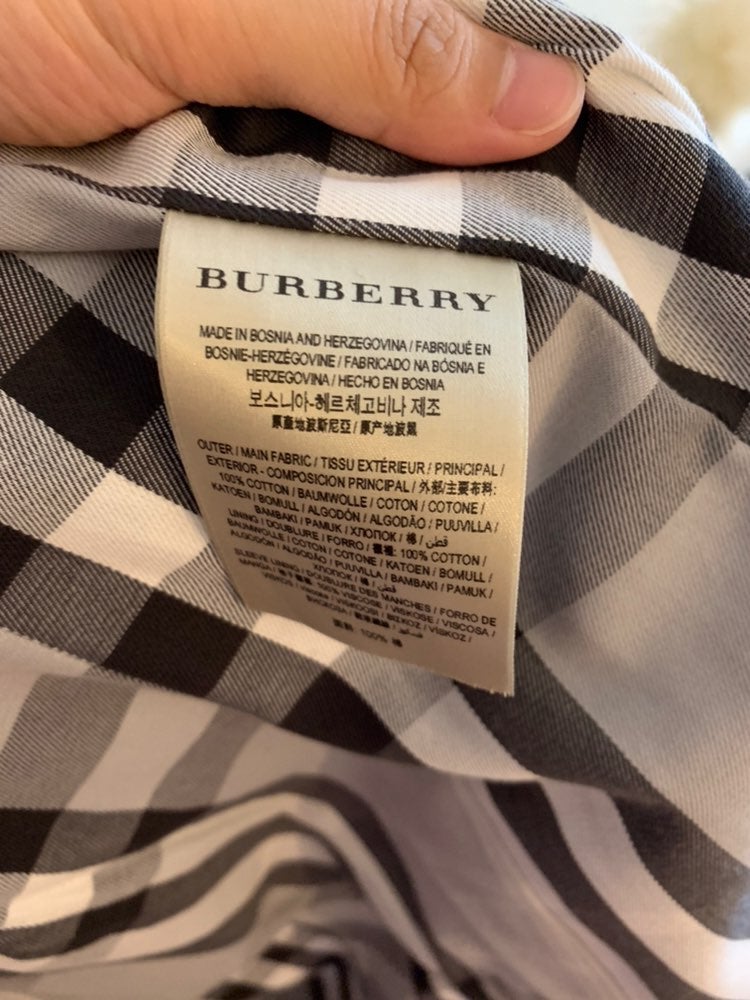 burberry size 6