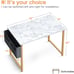 32 inch Small Computer Desk Study Table for Small Spaces Home Office Study Table