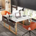 32 inch Small Computer Desk Study Table for Small Spaces Home Office Study Table
