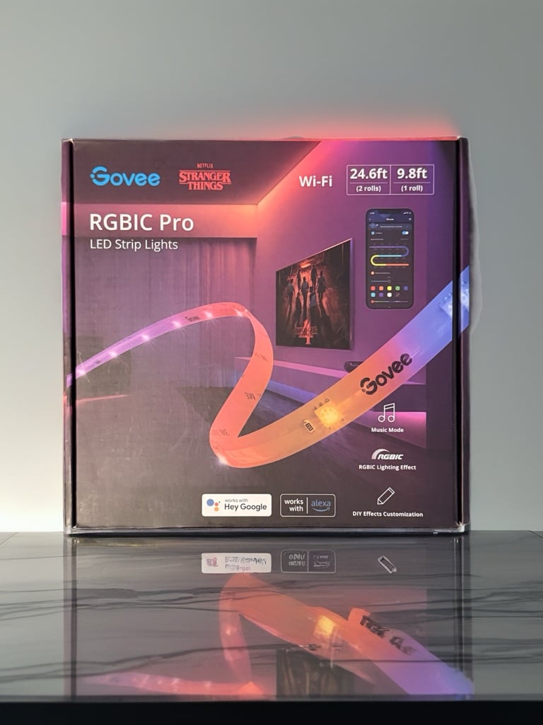 RGBIC 9.8Ft+49.2Ft Led Strip Light Bundle Co-Branded with Netflix