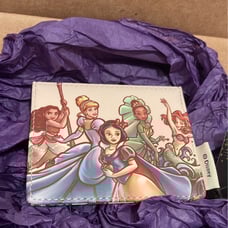 Loungefly disney princess sketch cardholder