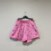 Queen of Sparkles - pink disco shorts women’s medium