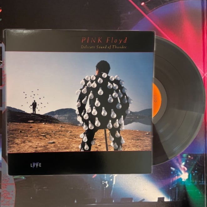 Pink Floyd Delicate Sound Thunder 1988 USA 2-LPs EX w/Inner Sleeves PC2 44484