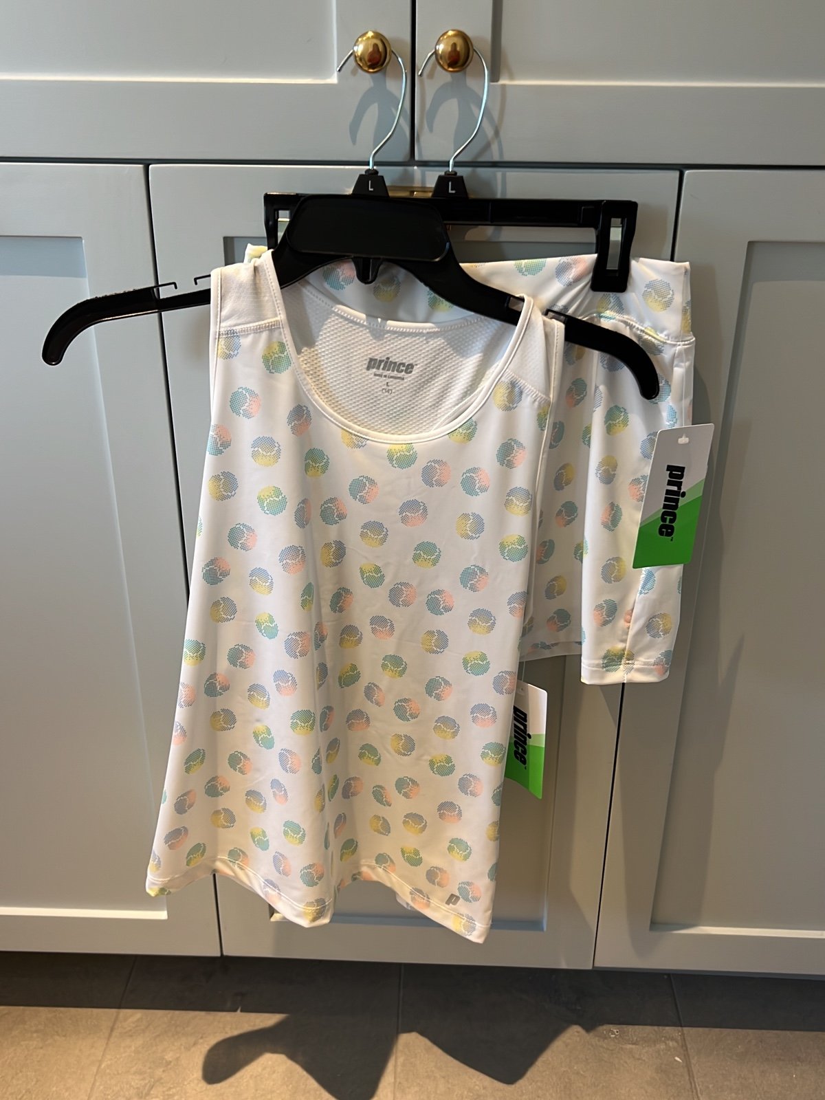 NWT Prince Girls Tennis Skirt and Tanktop Size L (14)