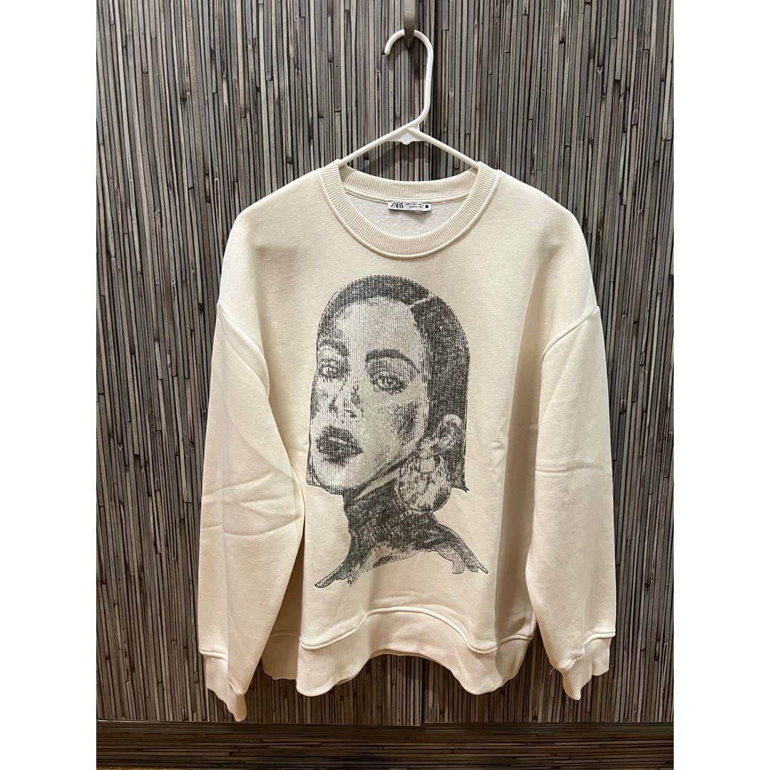 ZARA embroidered girl sweatshirt 0962/004