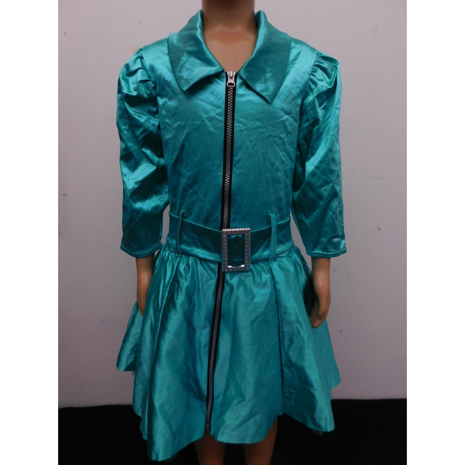 Dance Costume Small Adult Teal Weissman 9326 Jazz Dress