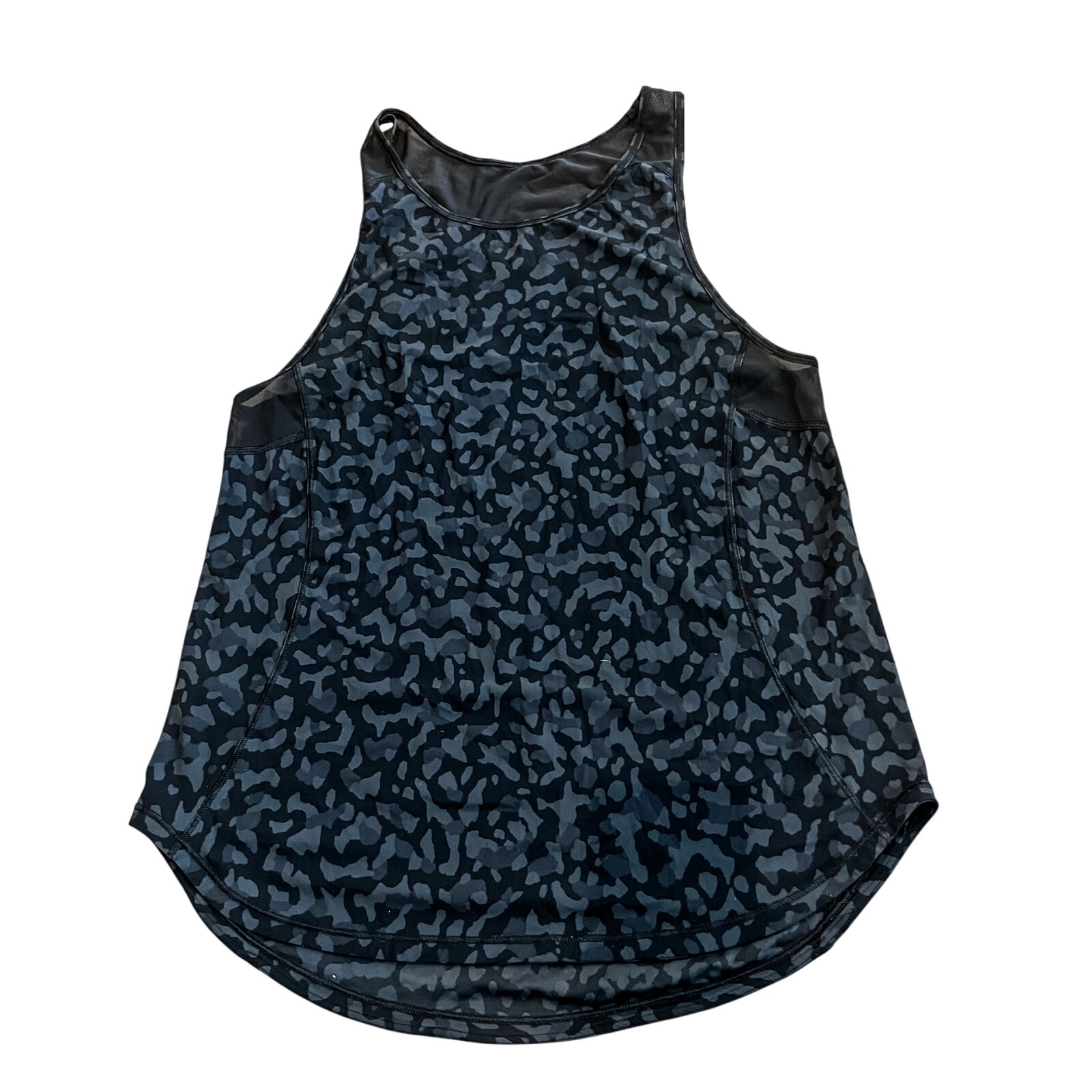 Lululemon Sculpt Tank II Formation Camo Deep Coal Multi Black Sleeveless Top 4