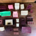 46 piece vintage plastic dollhouse set