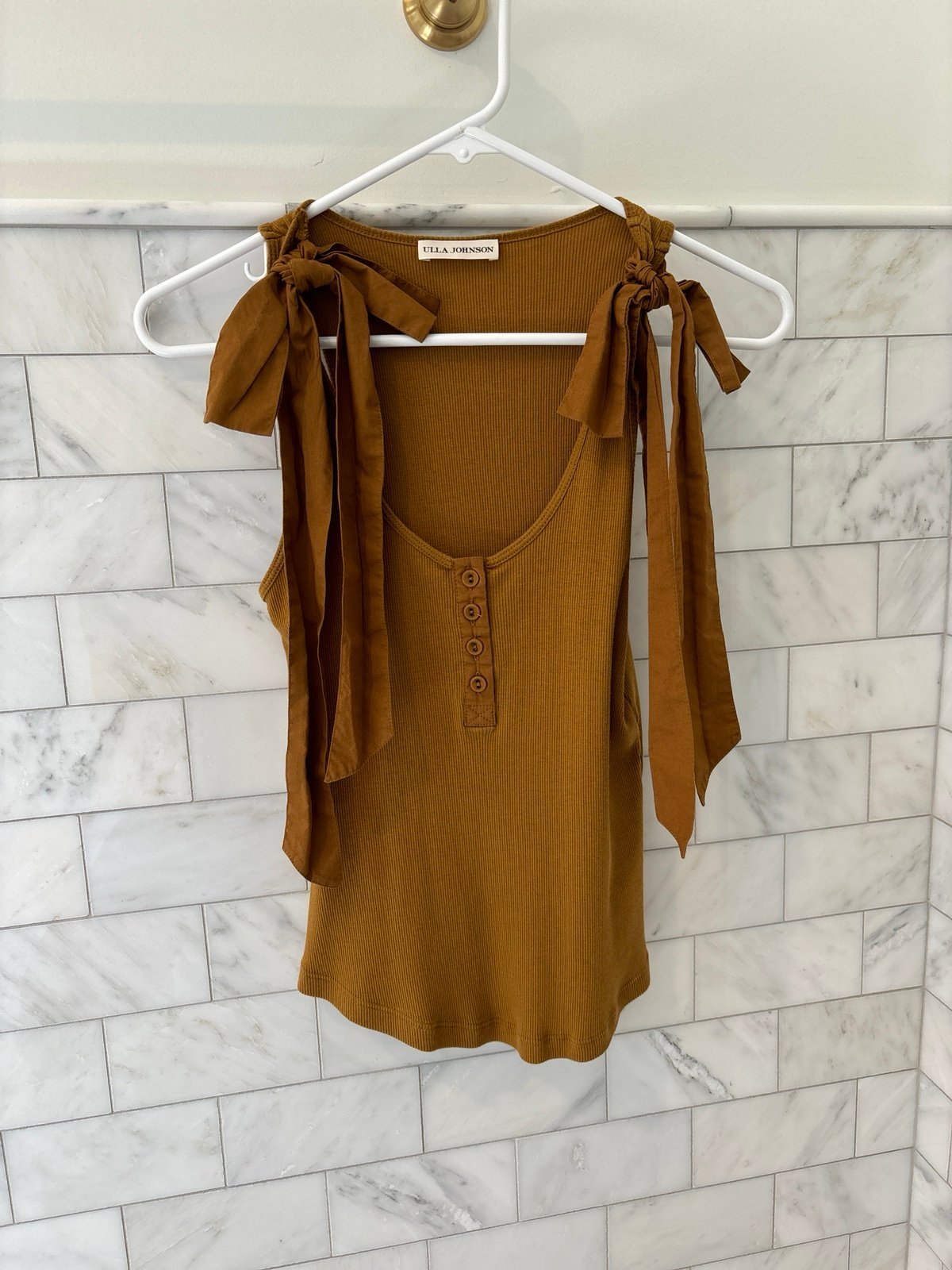 Ulla Johnson Jane Tank in Tapenade