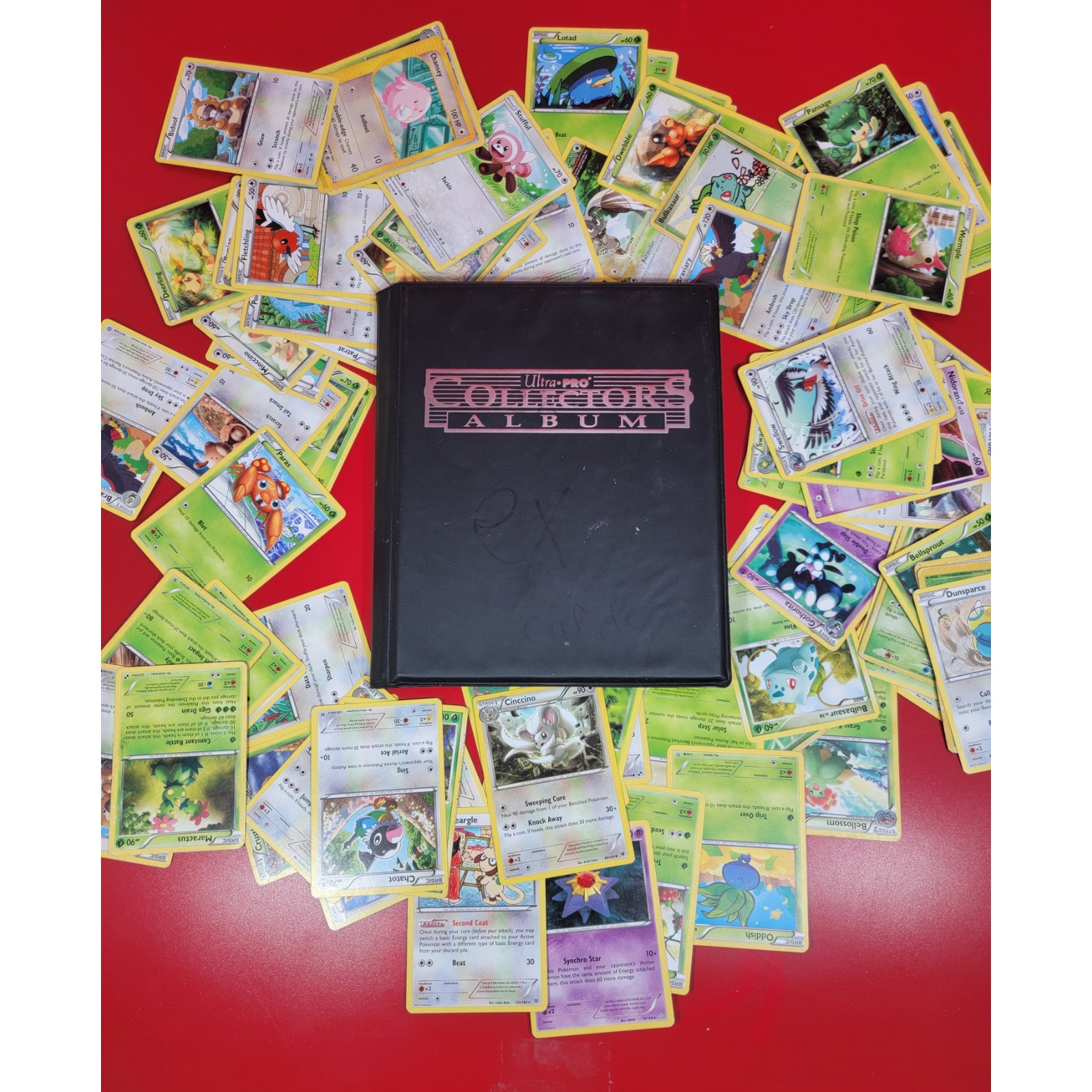 Pokémon Binder Collection Lot & A Stack Of Cards