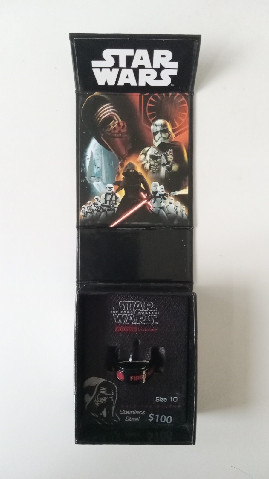 Kohl's Star Wars Episode 7 First Order Ring NEW!