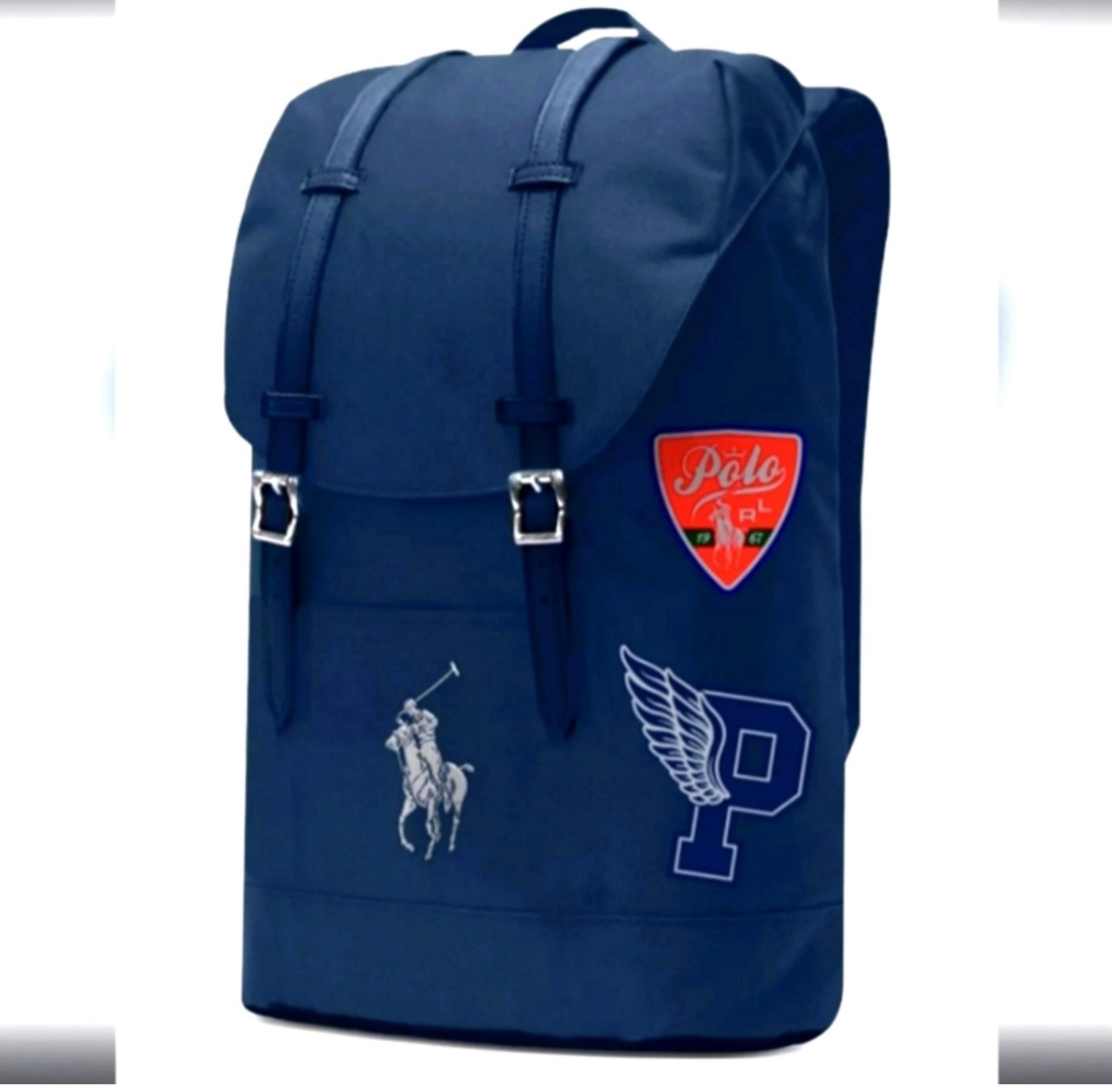 Polo By Ralph Lauren Navy Backpack