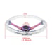 Universal 6-Hole 350mm Deep Dish Clear Crystal Bubble Neo Spoke Steering Wheel