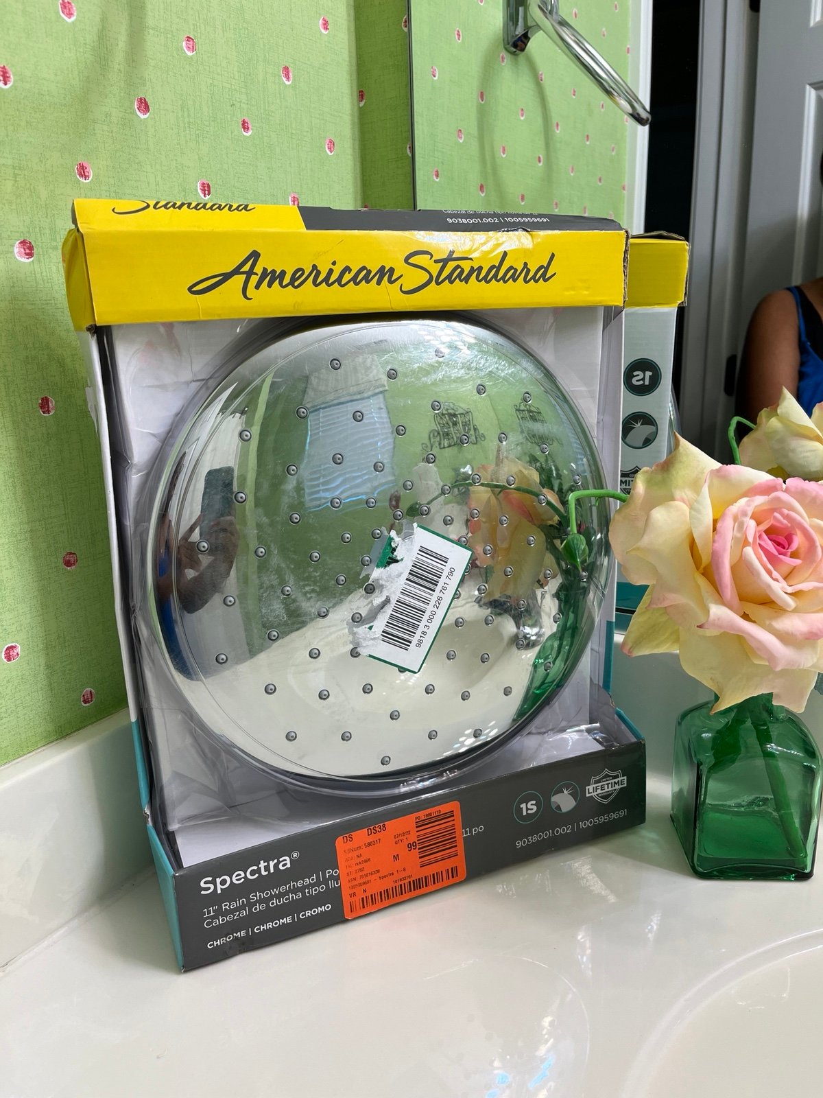 AMERICAN STANDARD 11” SPECTRA SHOWER HEAD