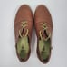 Ahnu Men's Brown Leather Casual Oxford Shoes F8014G US Size 8
