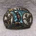Hunting The Great American Tradition Buckle 1986 #1817 Great Vintage Condition