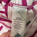 Talbots Button Up Henley Long Sleeve Shirt Purple Striped Large NWT