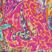 Lauren Ralph Lauren Pink Paisley Ruffle Sleeveless Vneck Top Size Medium