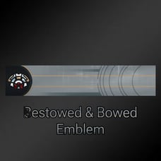 Destiny 2: Bestowed & Bowed with Pin/Emblem/Book/etc