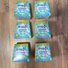 NEW SEALED 6 Pack Dropps UltraWash Dishwasher Pods, Lemon Citrus (64 Pods) - Bio